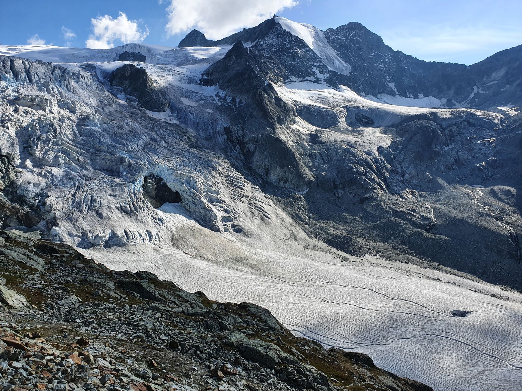 Southern Alps ice climbing landscape